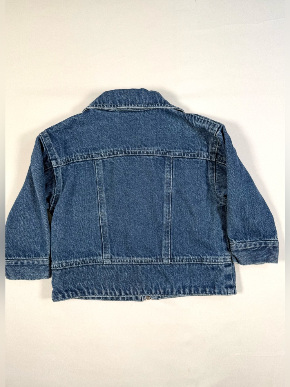 VINTAGE CANYON RIVER BLUES Denim Jacket 18M Y2K Embroidered Floral Zip Up Retro - Picture 7 of 10
